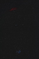 M45 und NGC1499 mit 70mm Canon f4L,EOS 350Da
